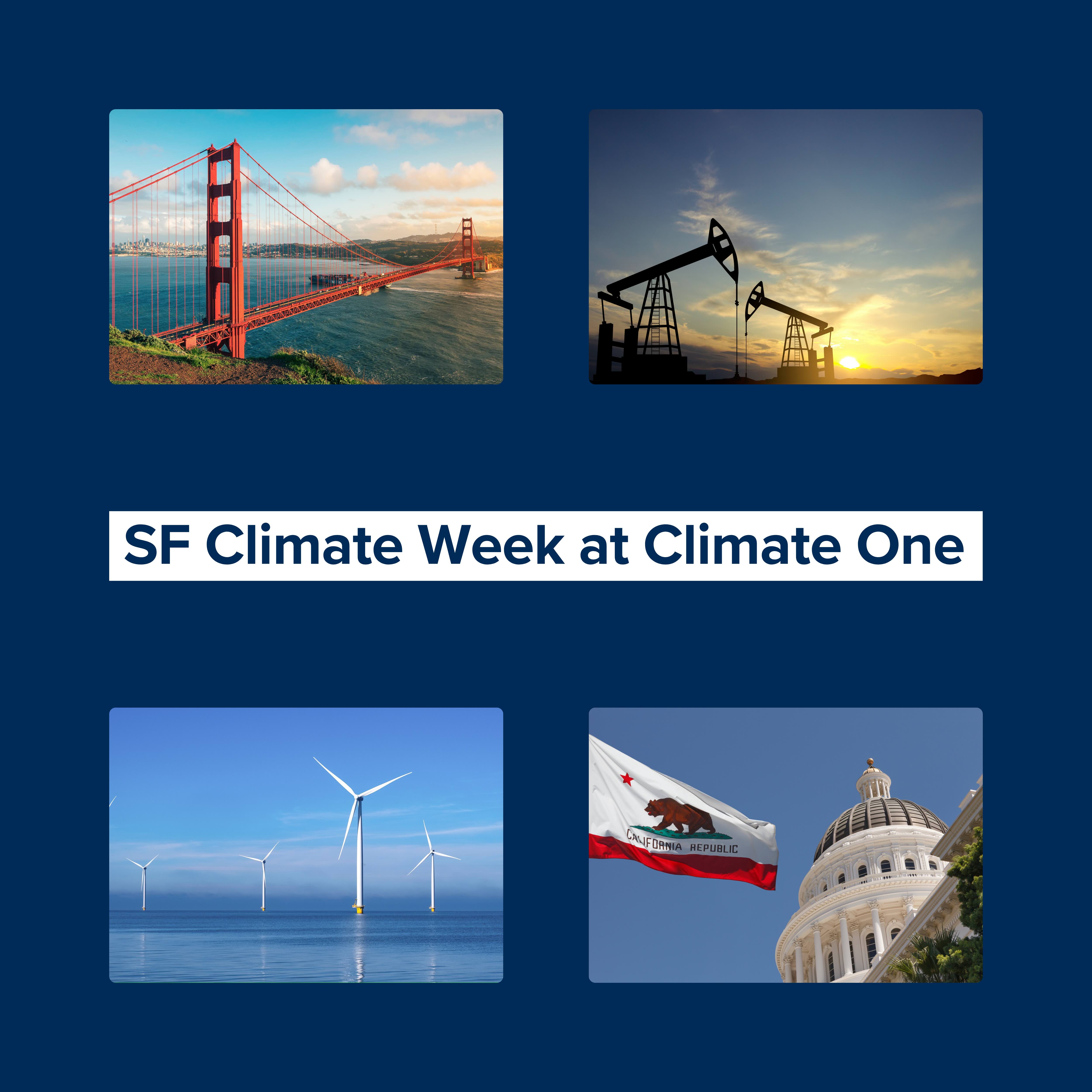 SF Climate Week 2024 Climate One